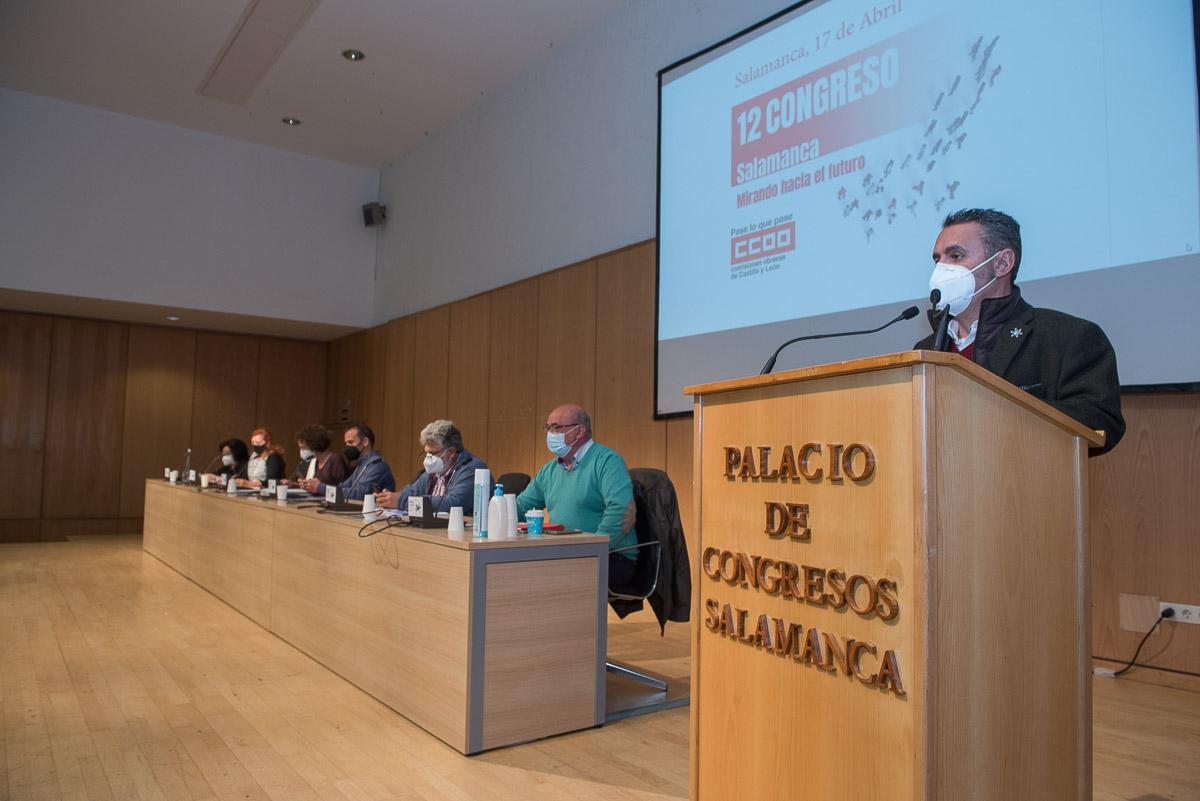 Galera de imgenes del 12 Congreso de CCOO en Salamanca