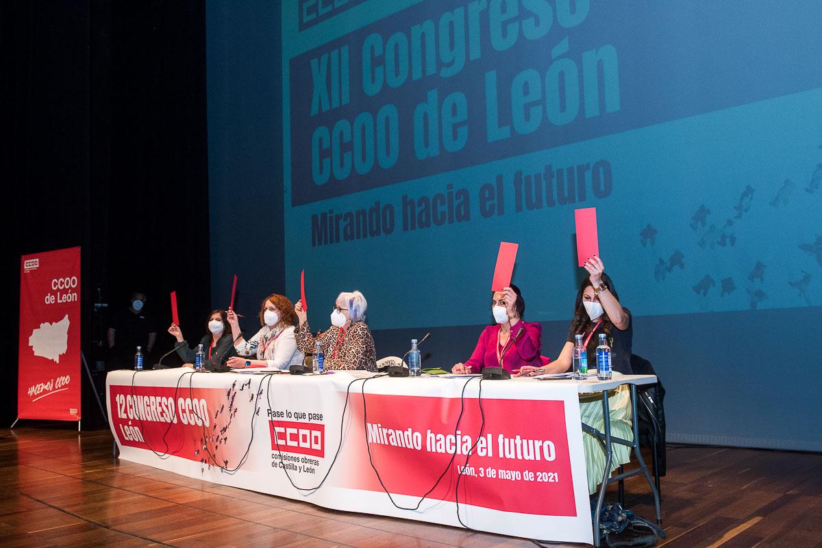 Galera de fotos del 12 Congreso de CCOO de Len