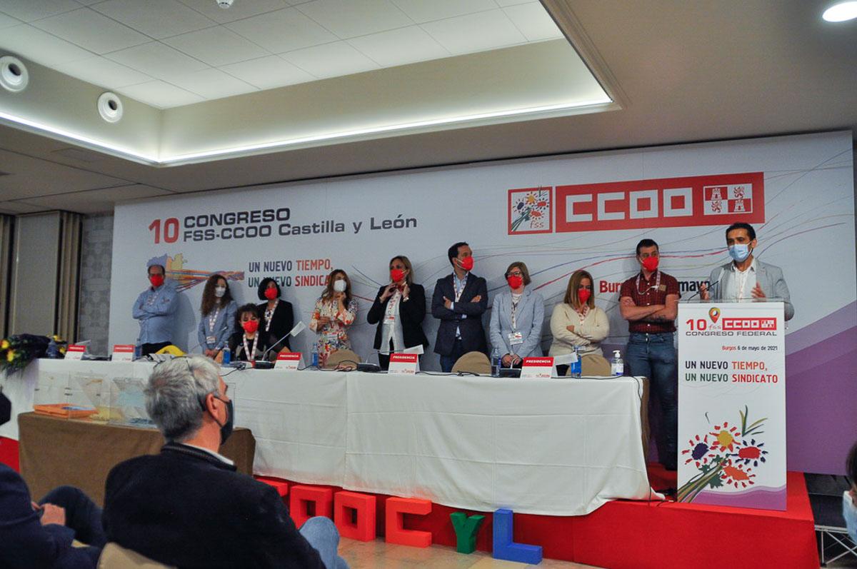 Galería de imágenes del 10º Congreso de la Federación de Sanidad y Sectores Sociosanitarios de CCOO Castilla y León