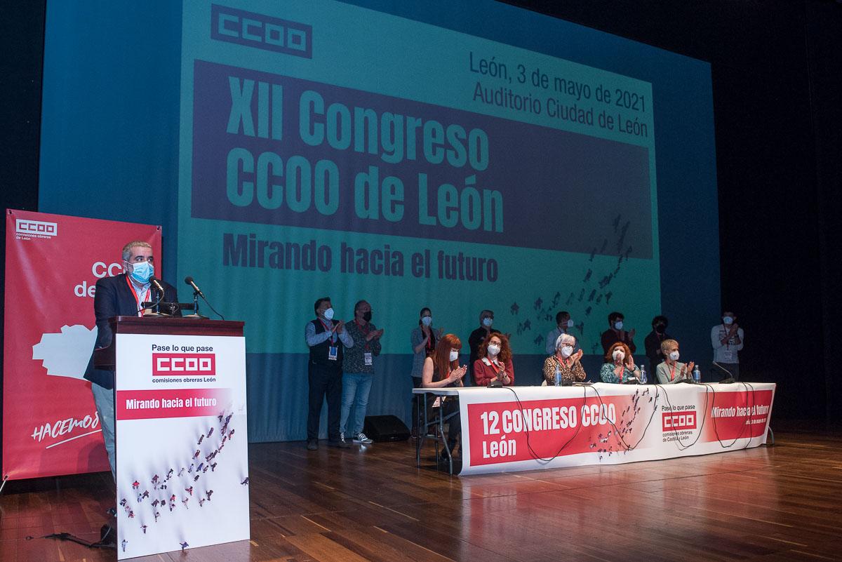 Galera de fotos del 12 Congreso de CCOO de Len