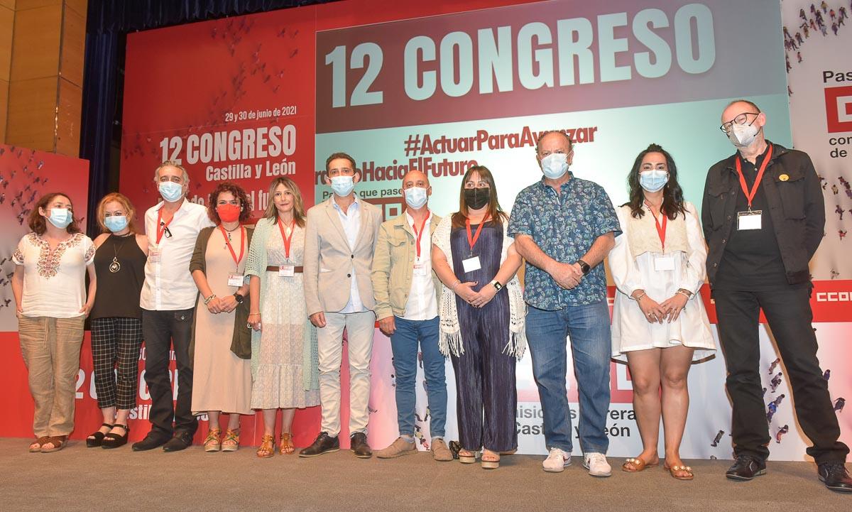 Ejecutiva de CCOO Castilla y León