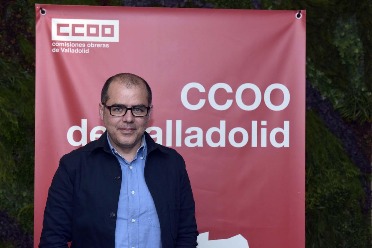 Ral N. Garca es el nuevo delegado de CCOO en Valladolid.