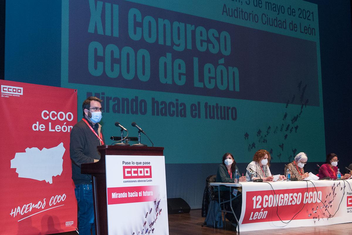 Galera de fotos del 12 Congreso de CCOO de Len