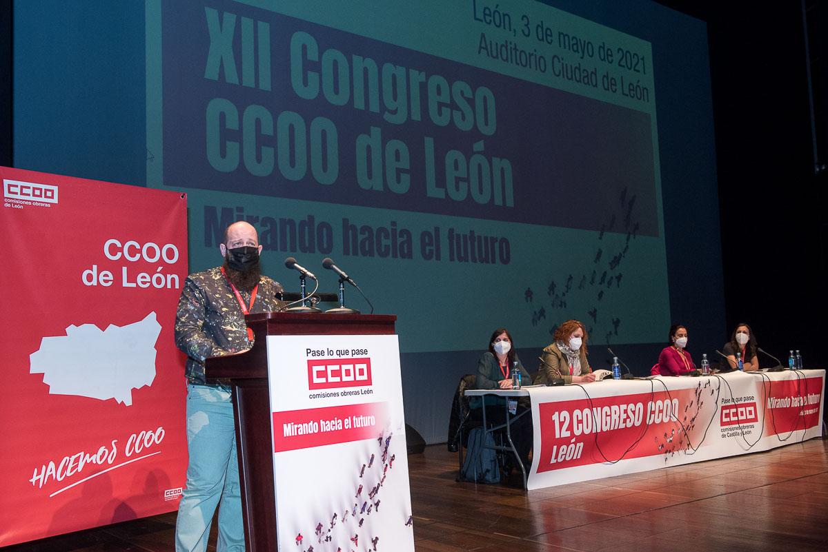 Galera de fotos del 12 Congreso de CCOO de Len