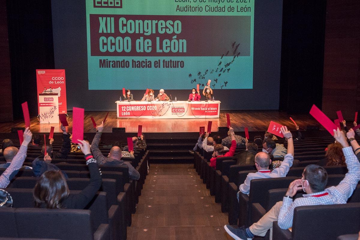 Galera de fotos del 12 Congreso de CCOO de Len