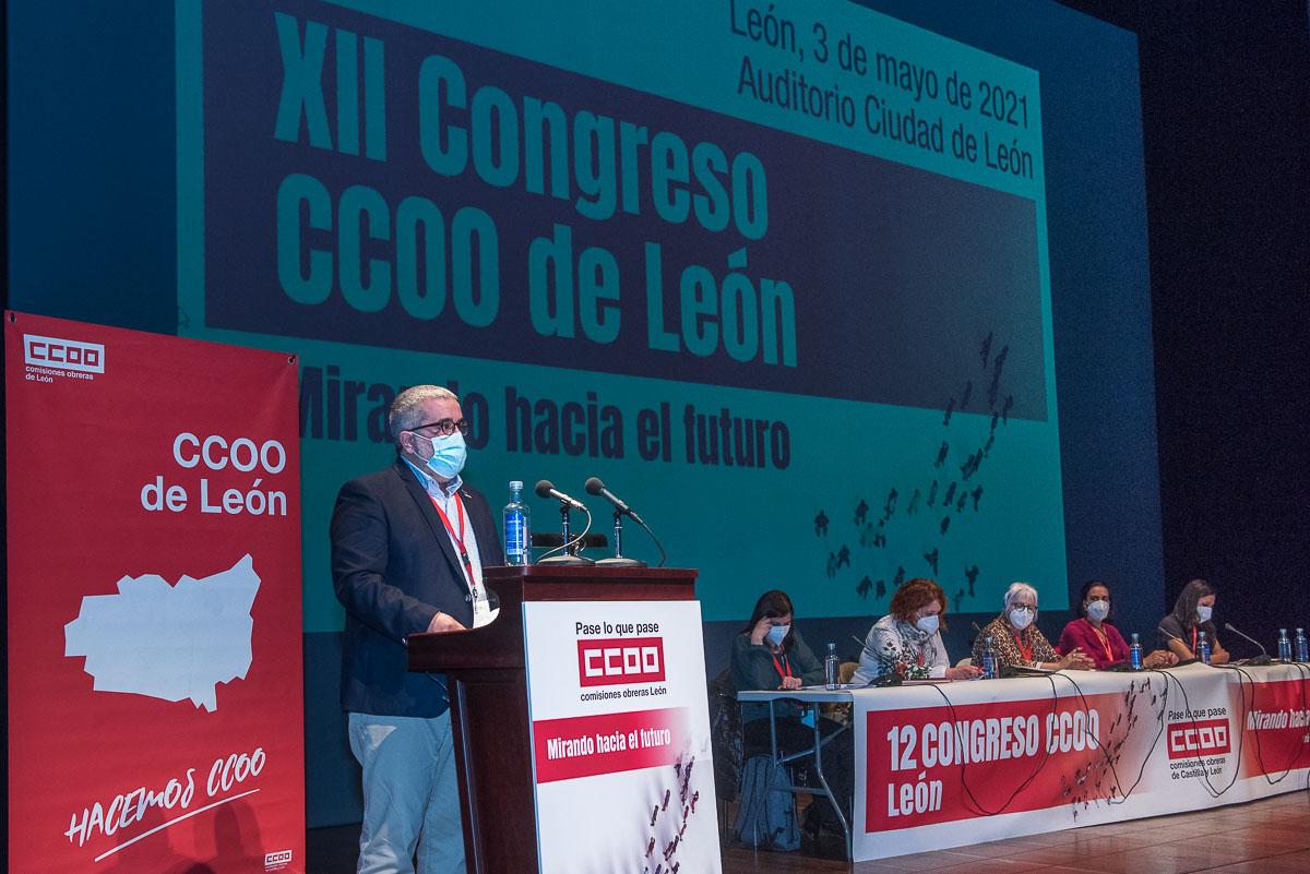 Galera de fotos del 12 Congreso de CCOO de Len