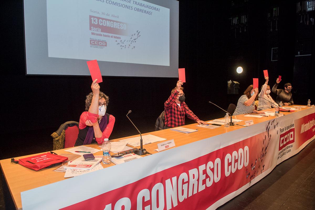 Galera de imgenes del 13 Congreso de CCOO de Soria