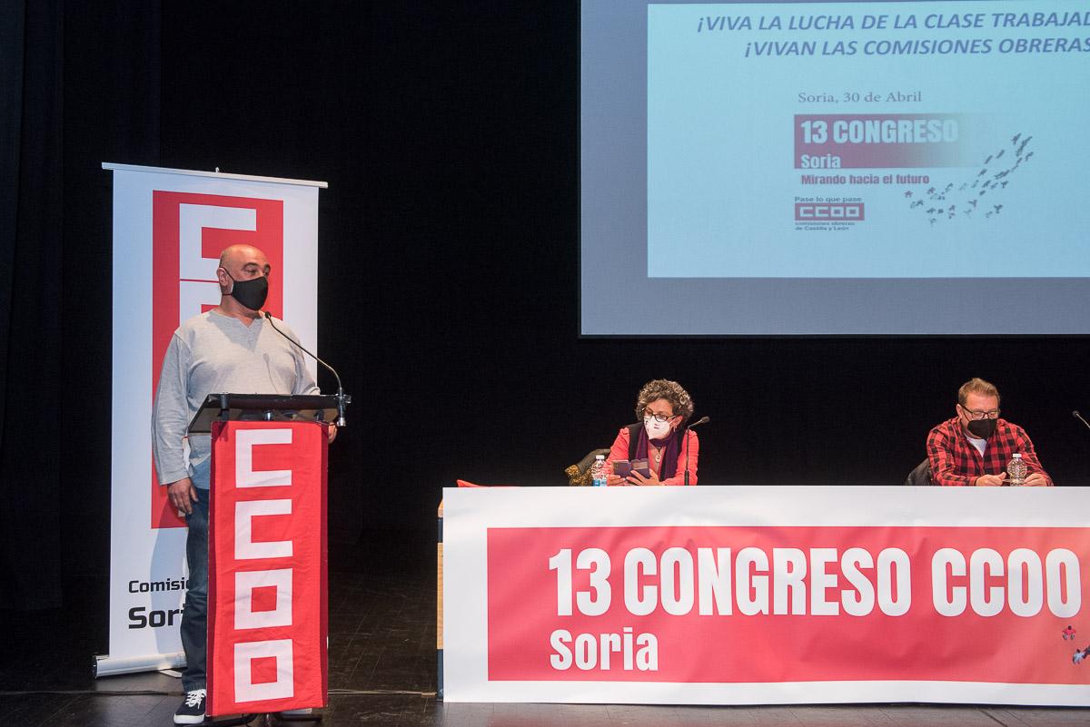 Galera de imgenes del 13 Congreso de CCOO de Soria