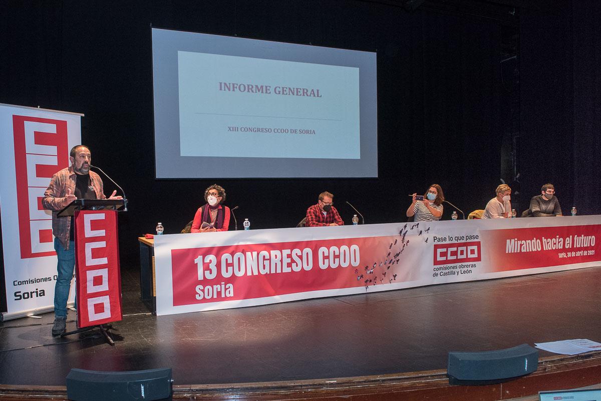 Galera de imgenes del 13 Congreso de CCOO de Soria