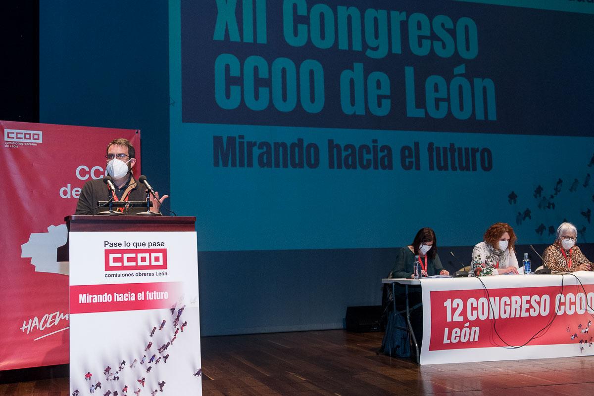 Galera de fotos del 12 Congreso de CCOO de Len