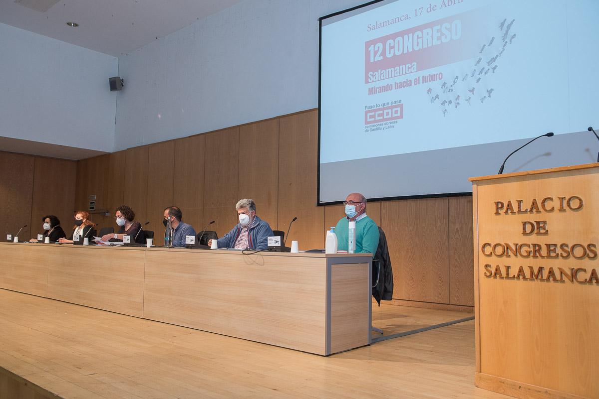 Galera de imgenes del 12 Congreso de CCOO en Salamanca