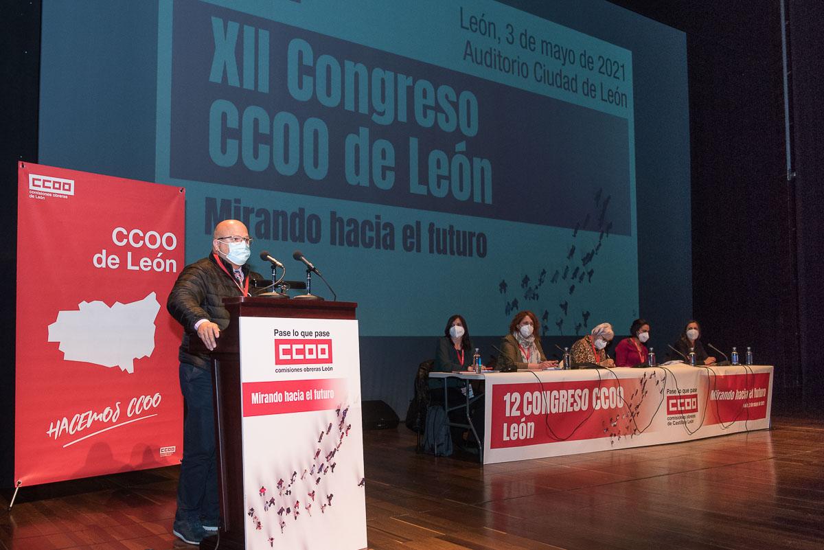 Galera de fotos del 12 Congreso de CCOO de Len