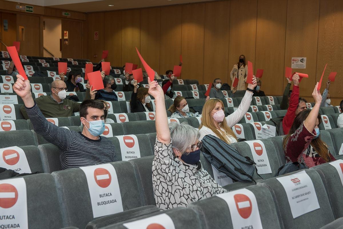 Galera de imgenes del 12 Congreso de CCOO en Salamanca