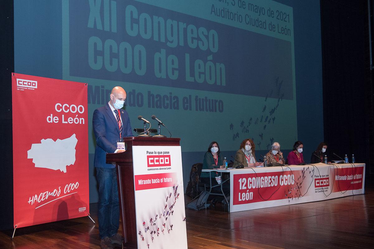 Galera de fotos del 12 Congreso de CCOO de Len