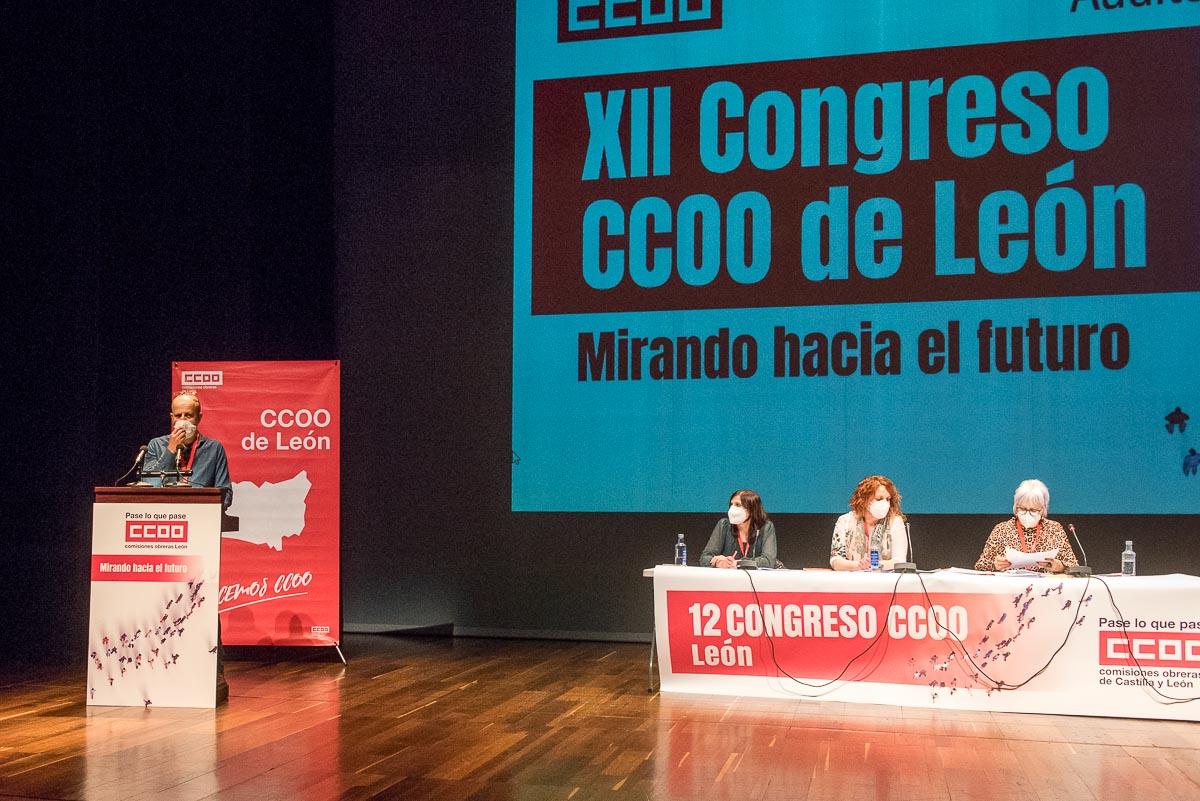 Galera de fotos del 12 Congreso de CCOO de Len