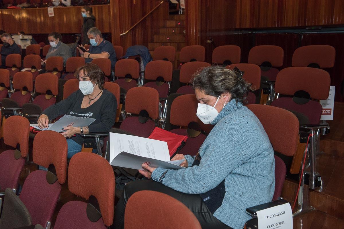 Galera de imgenes del 13 Congreso de CCOO de Soria