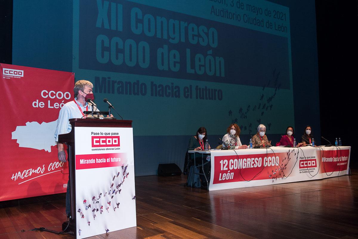 Galera de fotos del 12 Congreso de CCOO de Len