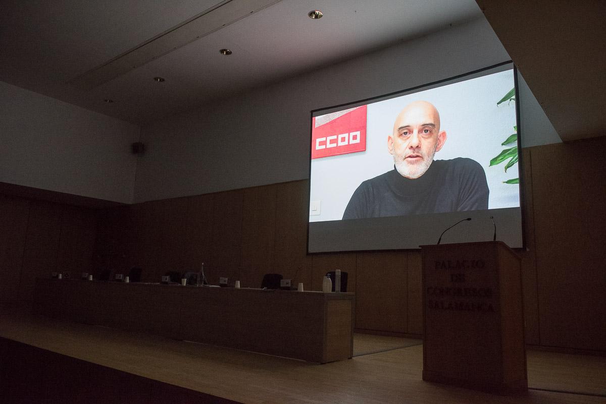 Galera de imgenes del 12 Congreso de CCOO en Salamanca