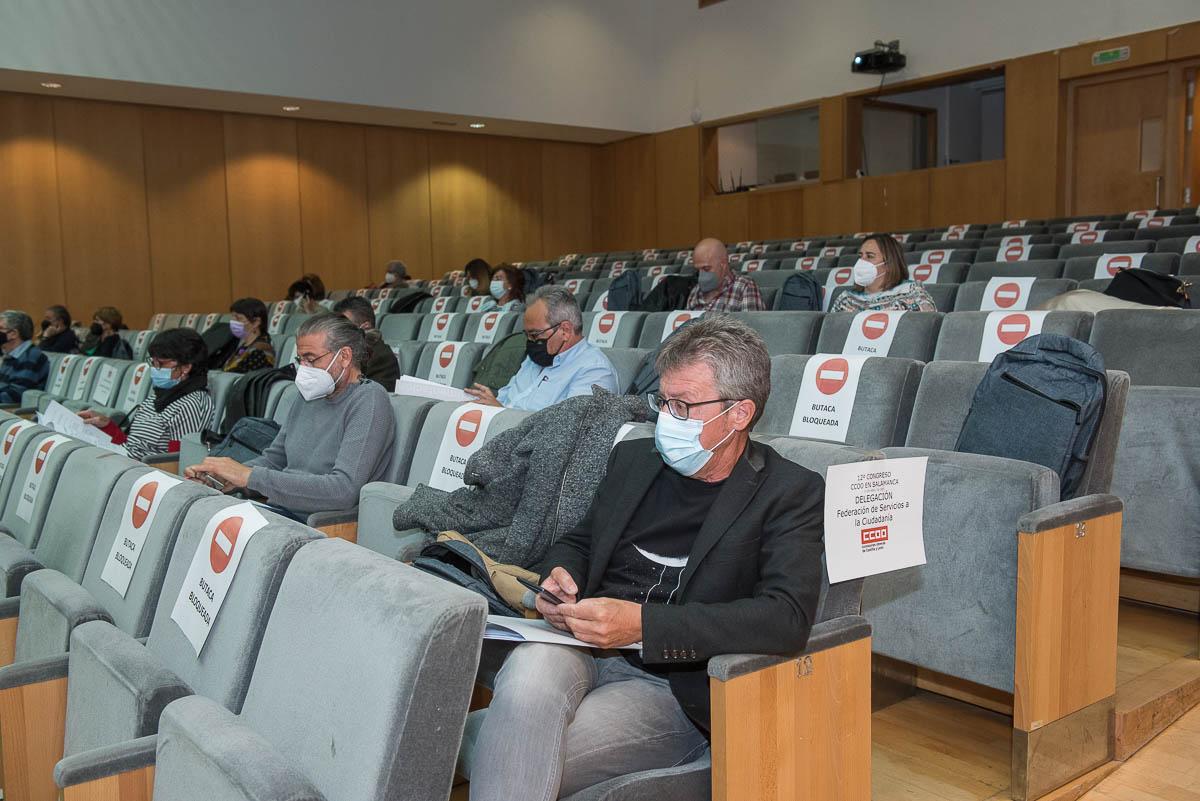 Galera de imgenes del 12 Congreso de CCOO en Salamanca