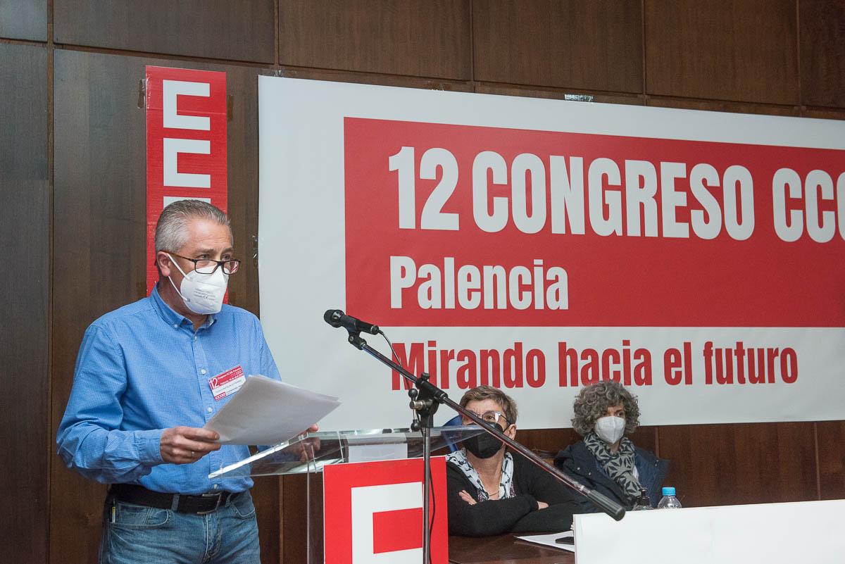 Galera de imgenes del 12 Congreso de CCOO de Palencia