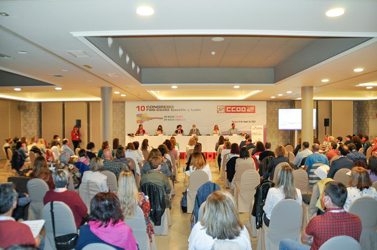 Galería de imágenes del 10º Congreso de la Federación de Sanidad y Sectores Sociosanitarios de CCOO Castilla y León