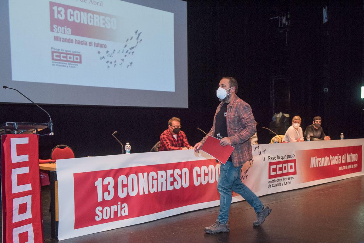 Galera de imgenes del 13 Congreso de CCOO de Soria