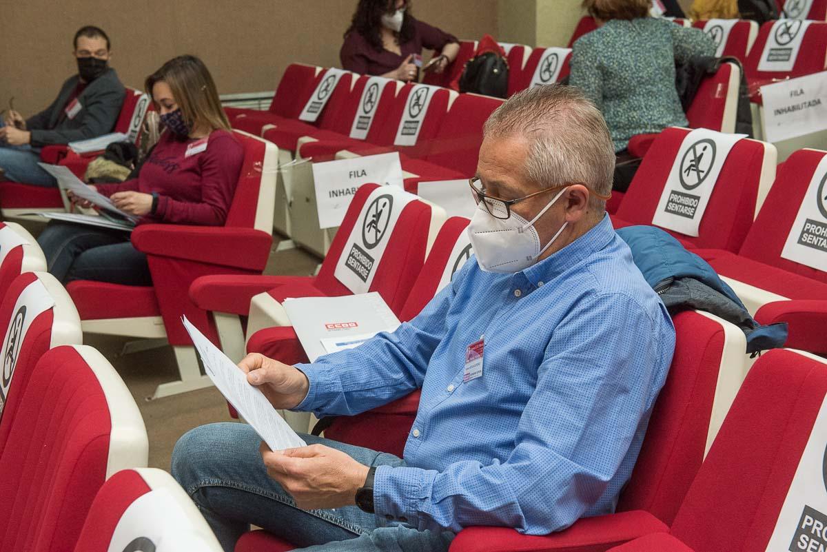 Galera de imgenes del 12 Congreso de CCOO de Palencia