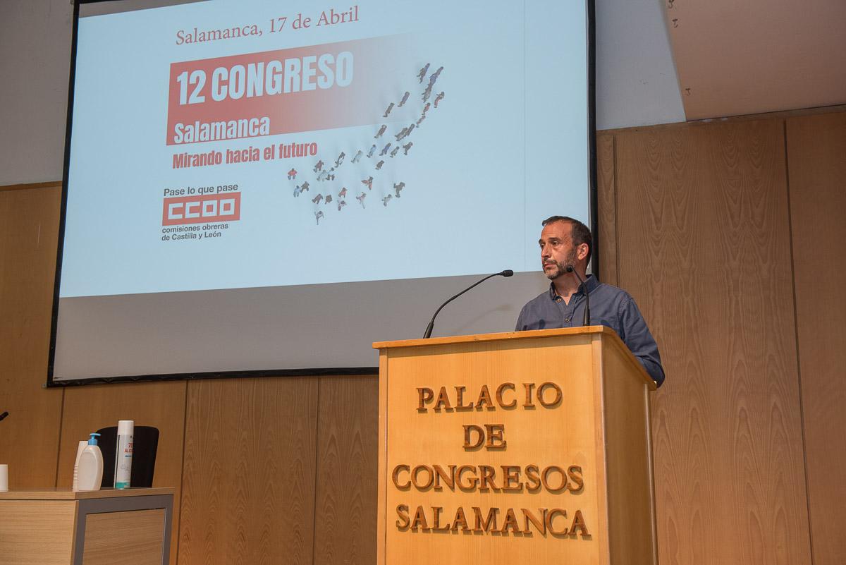 Galera de imgenes del 12 Congreso de CCOO en Salamanca