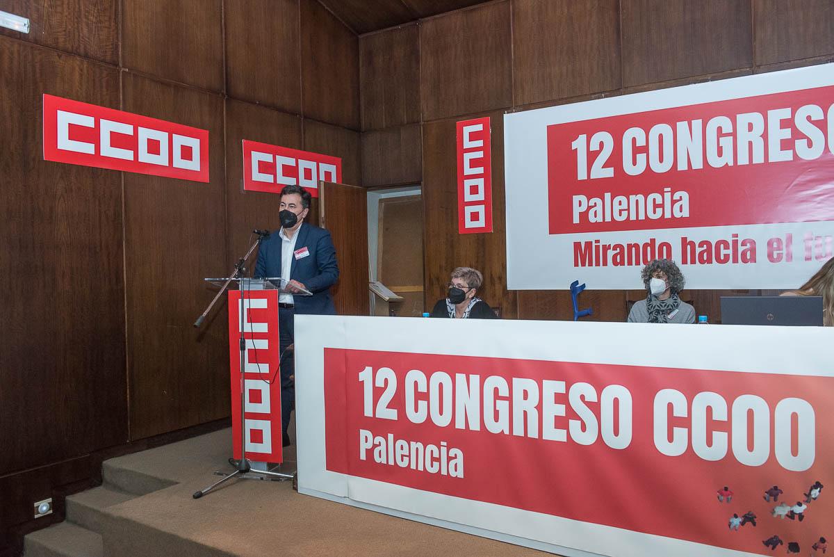 Galera de imgenes del 12 Congreso de CCOO de Palencia