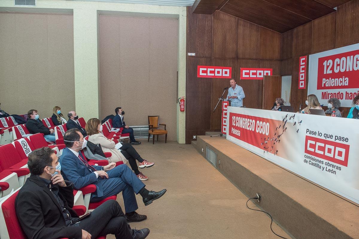 Galera de imgenes del 12 Congreso de CCOO de Palencia