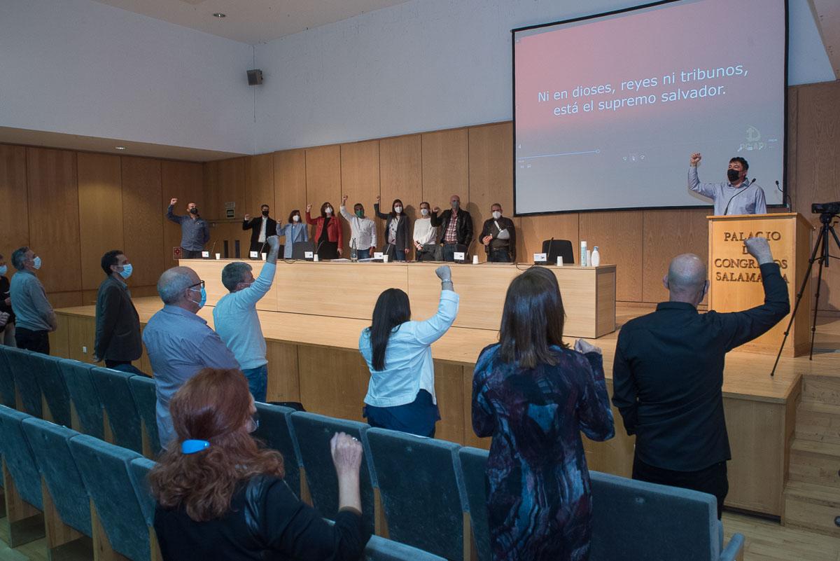 Galera de imgenes del 12 Congreso de CCOO en Salamanca