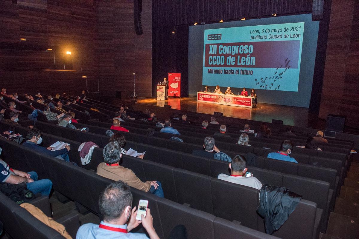 Galera de fotos del 12 Congreso de CCOO de Len