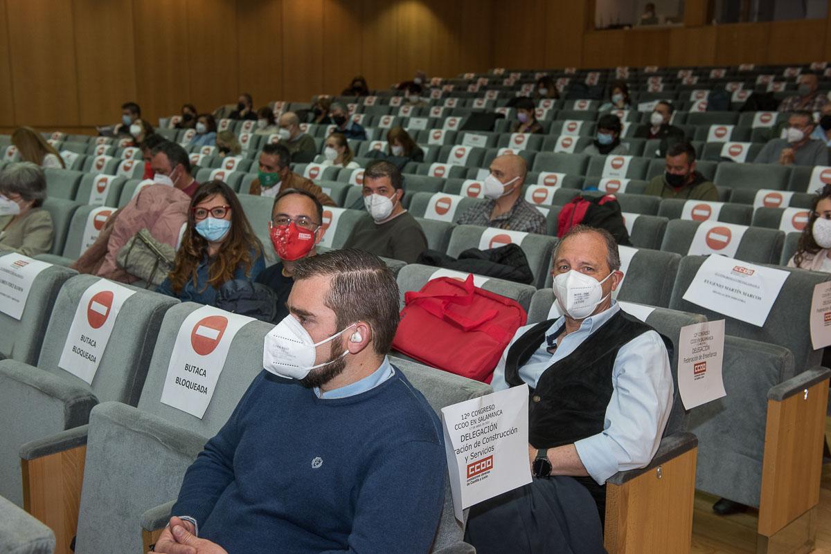 Galera de imgenes del 12 Congreso de CCOO en Salamanca