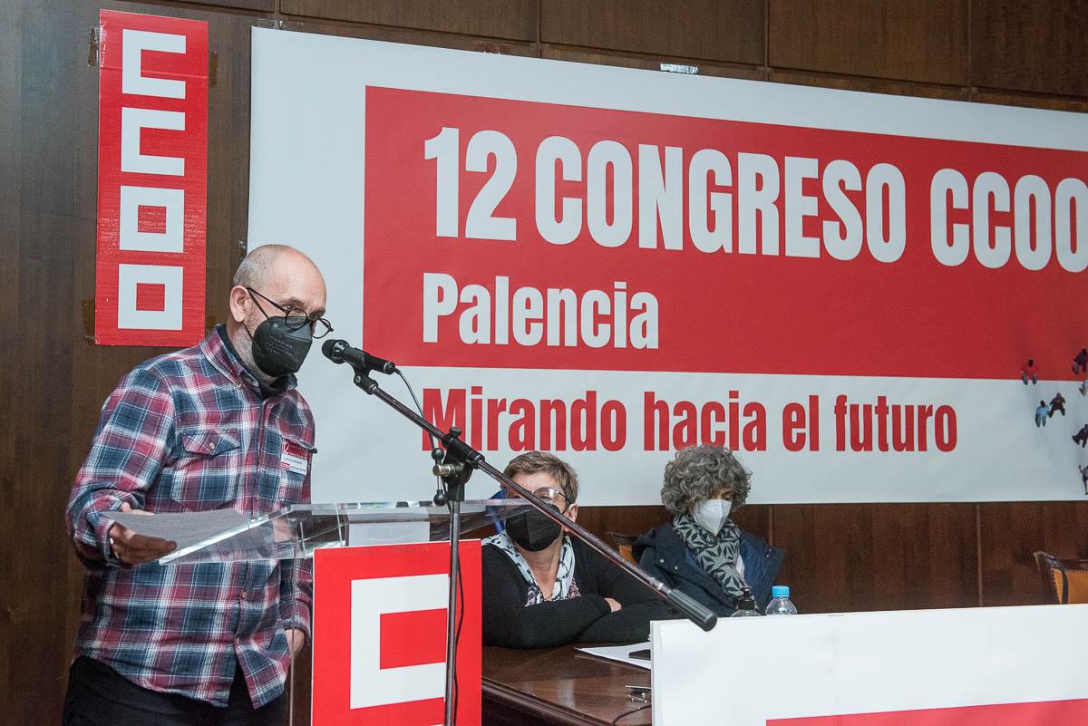 Galera de imgenes del 12 Congreso de CCOO de Palencia