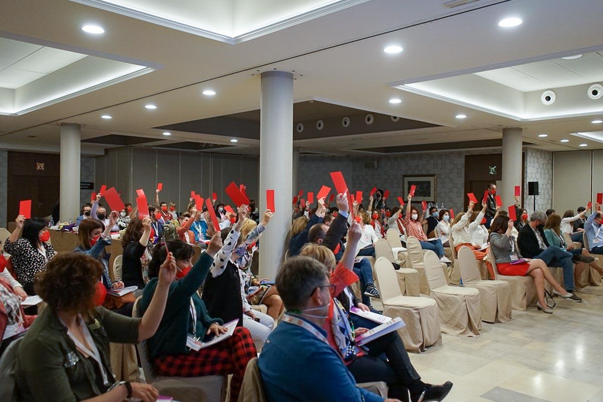 Galería de imágenes del 10º Congreso de la Federación de Sanidad y Sectores Sociosanitarios de CCOO Castilla y León