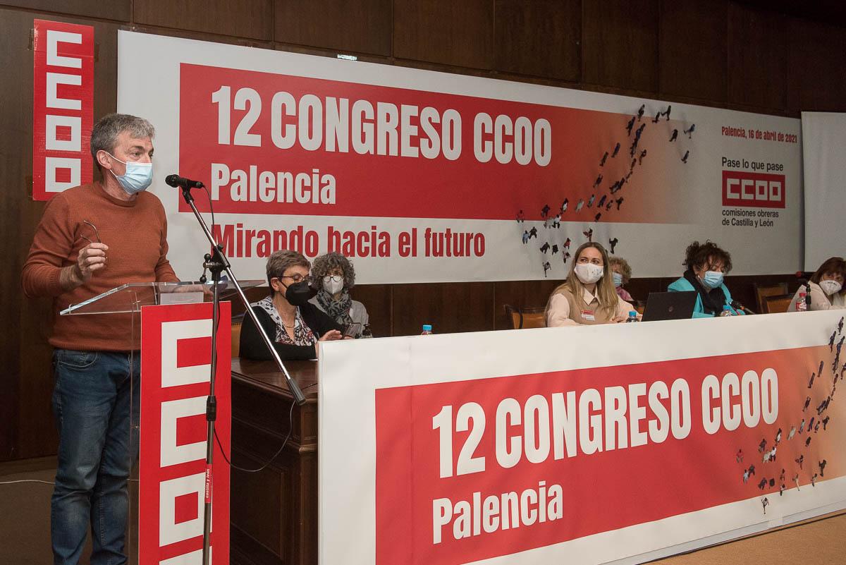 Galera de imgenes del 12 Congreso de CCOO de Palencia