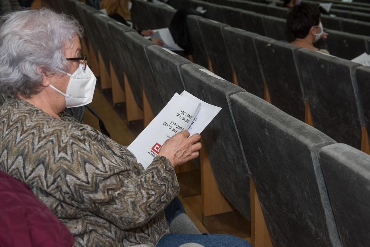 Galera de imgenes del 12 Congreso de CCOO en Salamanca