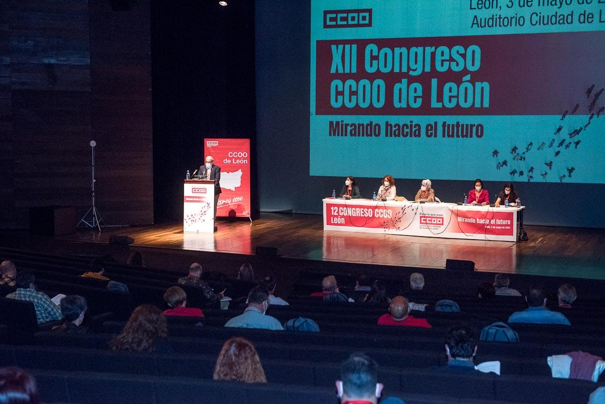 Galera de fotos del 12 Congreso de CCOO de Len