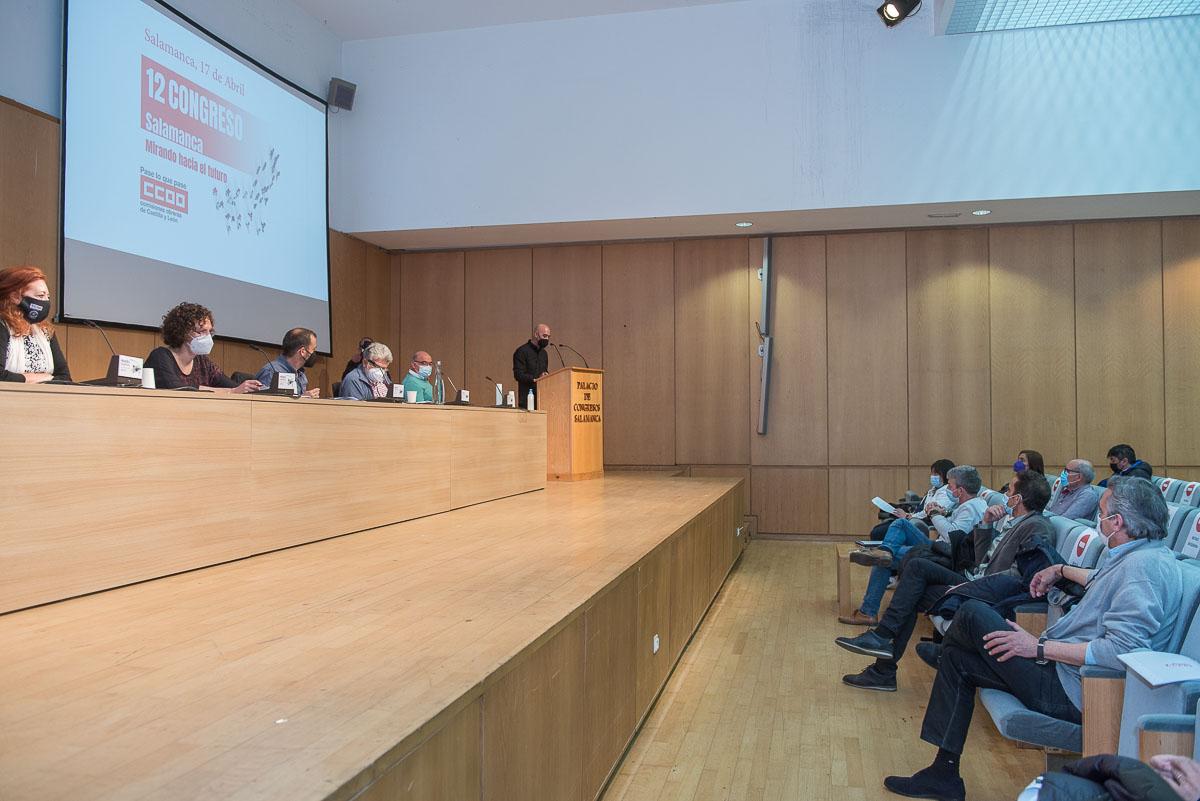 Galera de imgenes del 12 Congreso de CCOO en Salamanca