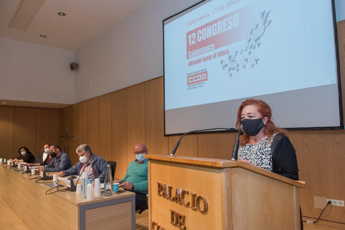 Galera de imgenes del 12 Congreso de CCOO en Salamanca