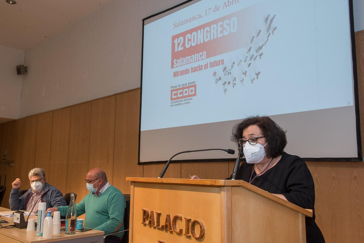 Galera de imgenes del 12 Congreso de CCOO en Salamanca