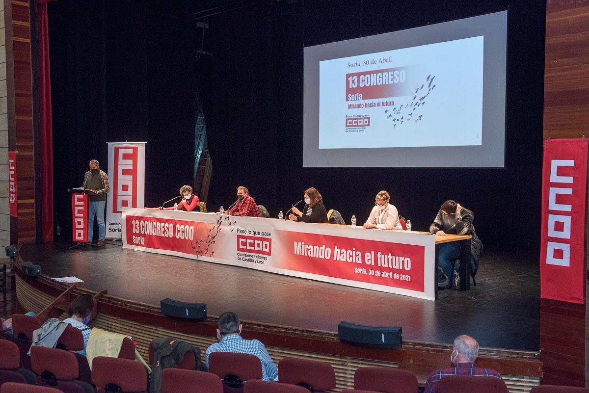 Galera de imgenes del 13 Congreso de CCOO de Soria