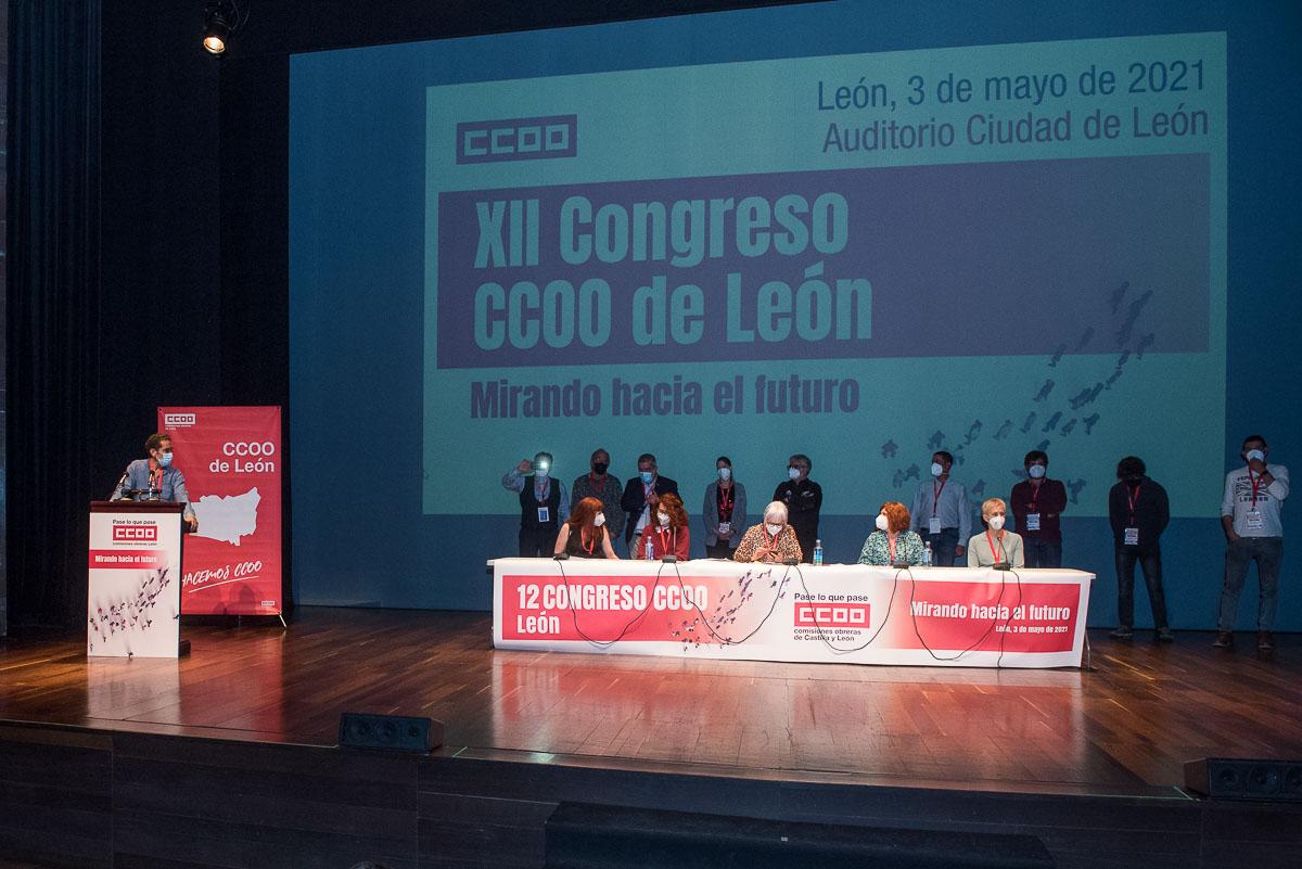 Galera de fotos del 12 Congreso de CCOO de Len