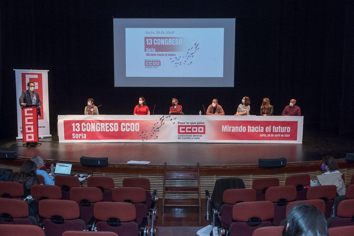 Galera de imgenes del 13 Congreso de CCOO de Soria