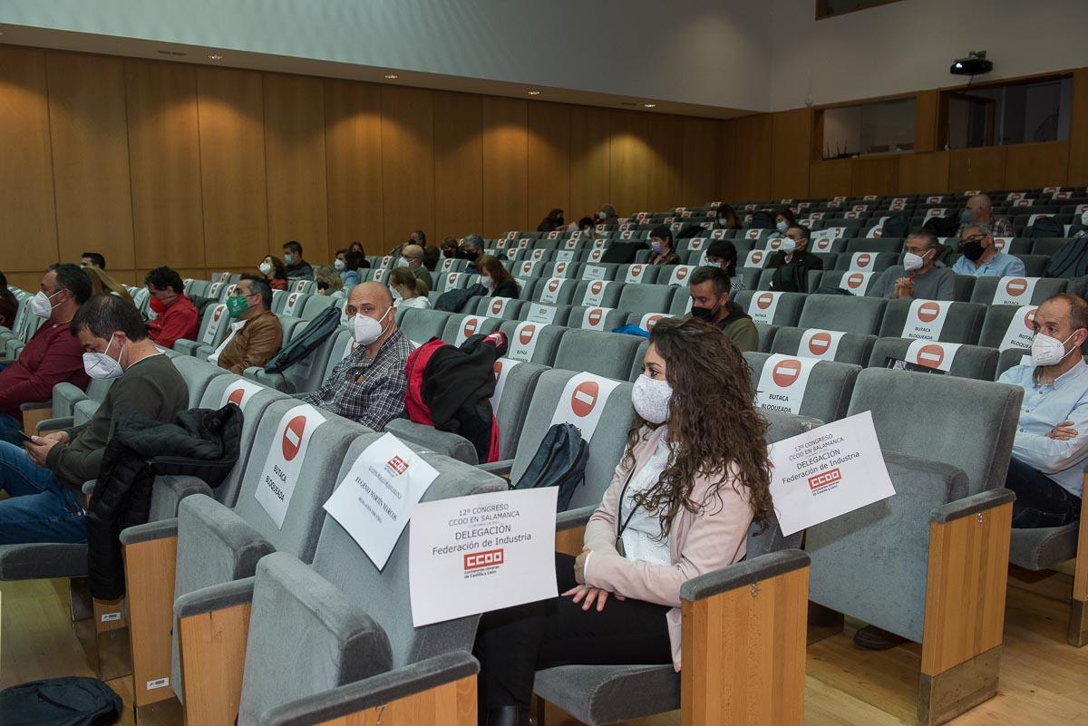 Galera de imgenes del 12 Congreso de CCOO en Salamanca