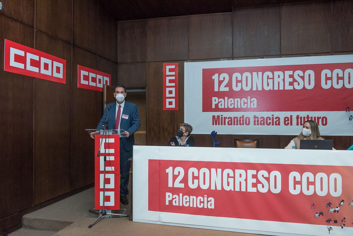 Galera de imgenes del 12 Congreso de CCOO de Palencia