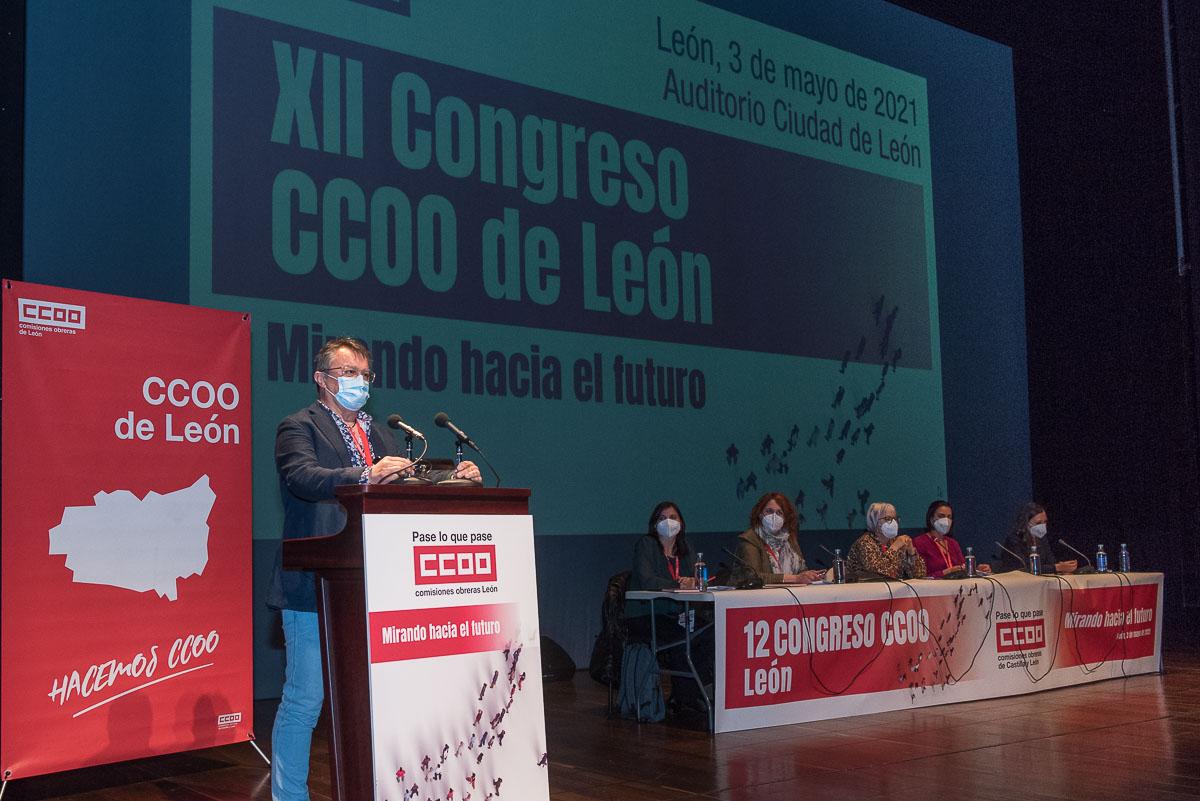 Galera de fotos del 12 Congreso de CCOO de Len