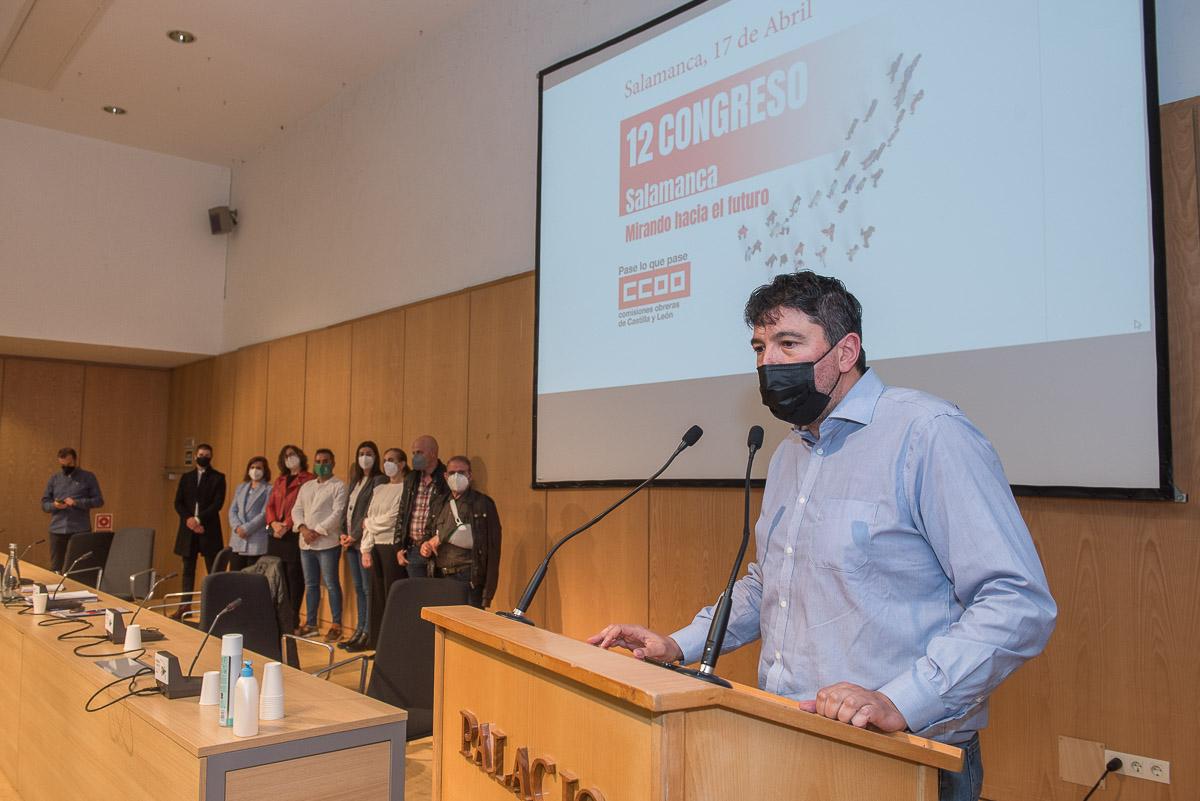 Galera de imgenes del 12 Congreso de CCOO en Salamanca