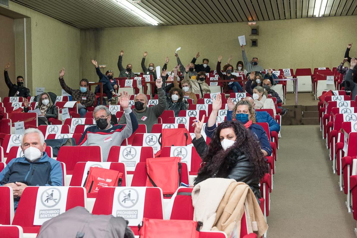 Galera de imgenes del 12 Congreso de CCOO de Palencia