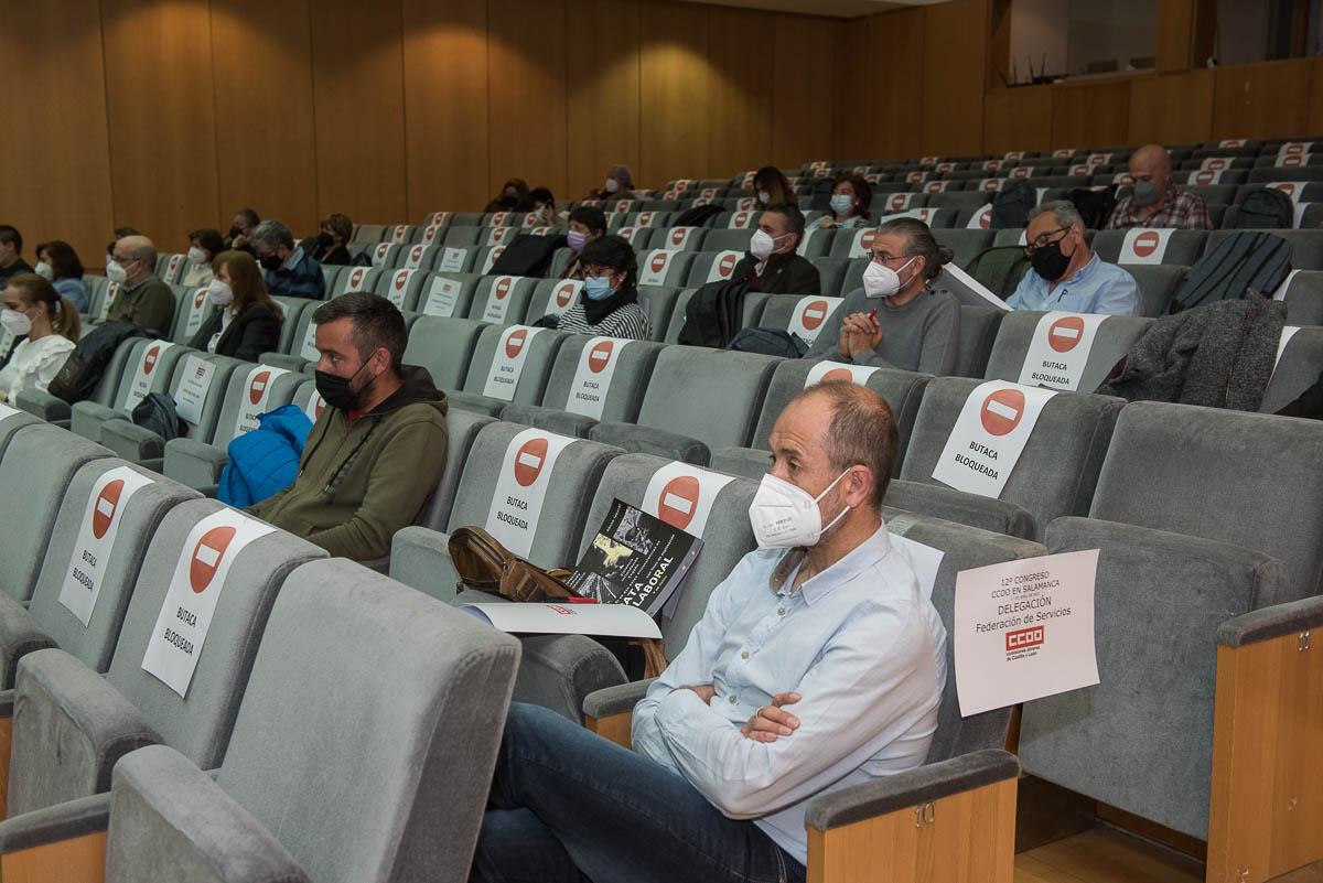 Galera de imgenes del 12 Congreso de CCOO en Salamanca